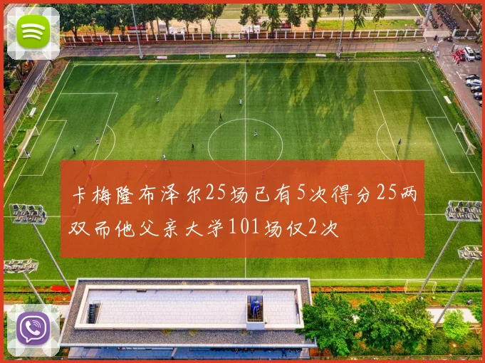 卡梅隆布泽尔25场已有5次得分25两双而他父亲大学101场仅2次